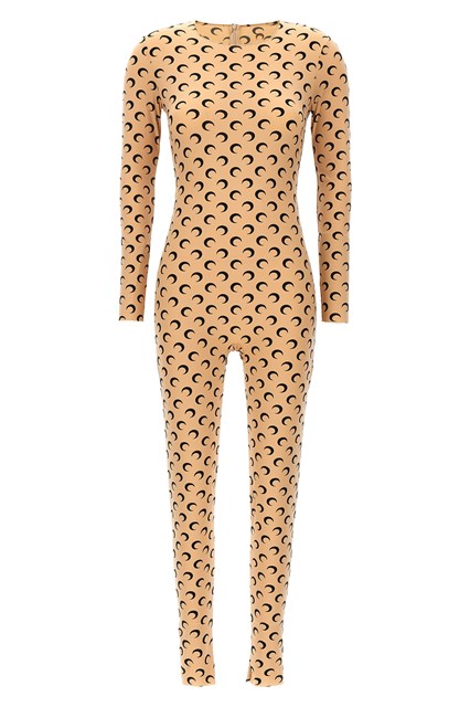 Tuta catsuit 'Moon Printed' - Beige (XS)