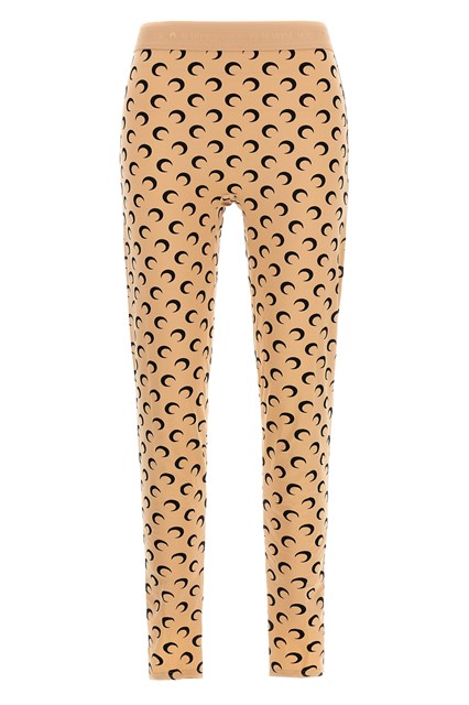 Leggings 'Moon Printed' - Beige (XS)