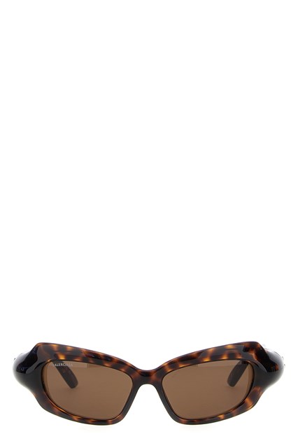 Occhiali da sole 'Palazzo Rectangle' - Marrone (U)