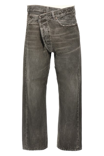 Jeans 'Cross Over' - Grigio (30)