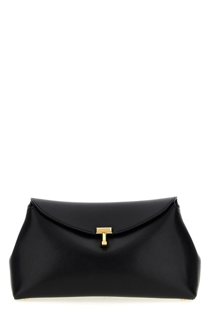 TOTEME Clutch In Pelle Con Chiusura T-Lock