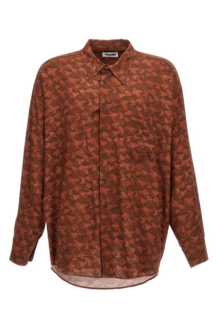 Camicia 'People's hand' - Rosso