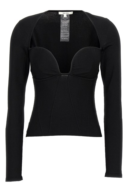 Top 'Bustier' - Nero (M)