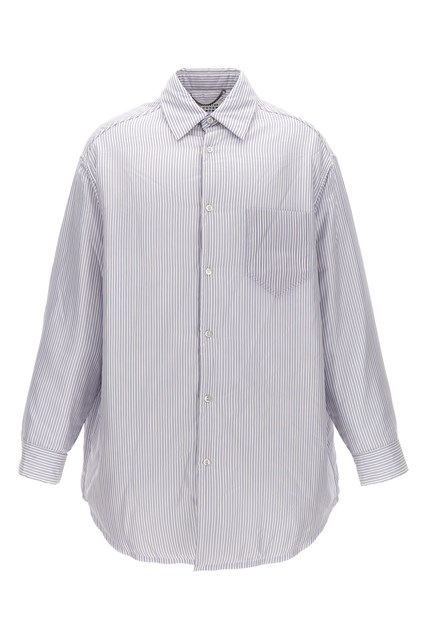Giacca camicia righe - Azzurro (46 IT)