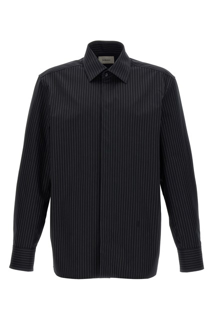 Camicia righe - Bianco/Nero (41 cm)