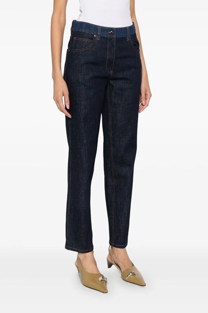 Jeans bicolor - Blu (36 IT)