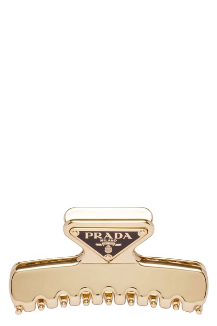 Fermaglio per capelli logo triangolo - Oro (U)