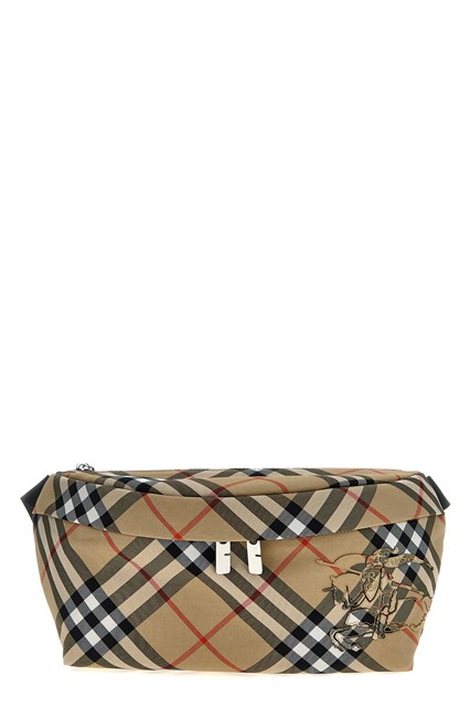 Marsupio check - Beige