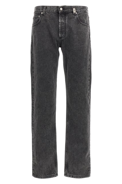 Jeans placchetta metallica - Nero (46 IT)