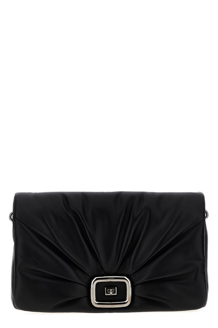 Borsa a spalla 'Viv' Choc Large' - Nero (U)