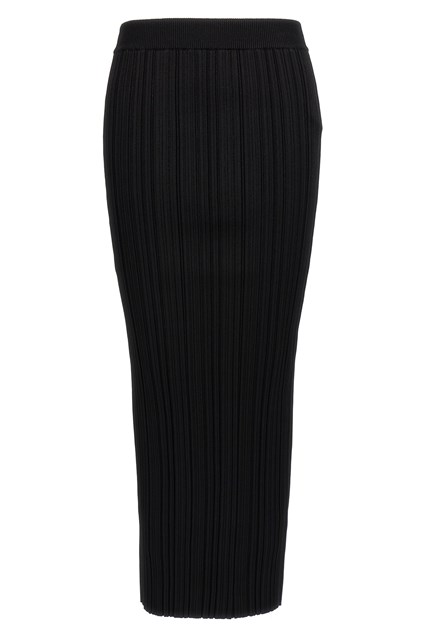 Gonna midi plissè - Nero (36 FR)