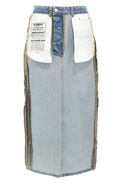 Gonna 'Inside-Out' - Azzurro (XS)