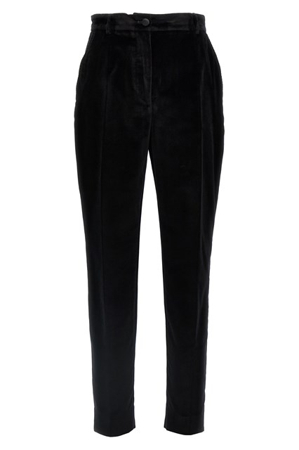 Pantalone tuxedo velluto - Nero (42 IT)