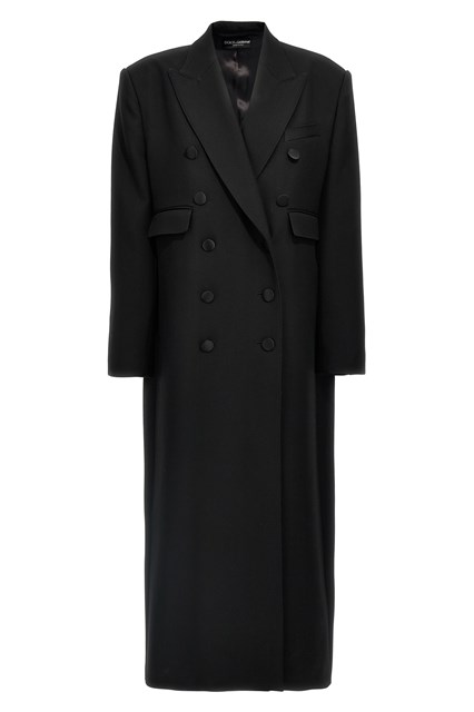 Cappotto lungo tuxedo - Nero (38 IT)