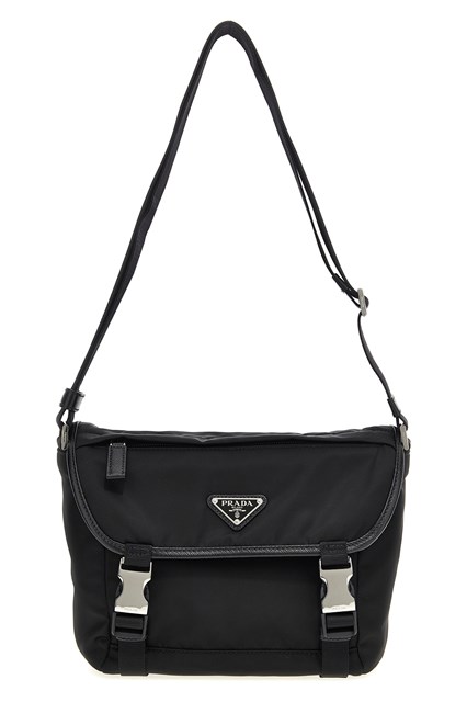 Tracolla Re-Nylon - Nero (U)