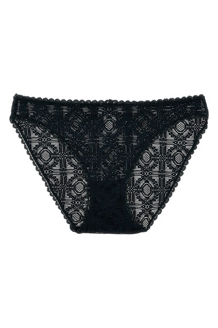 Slip 'Mantille Tapi' - Nero (36 FR)