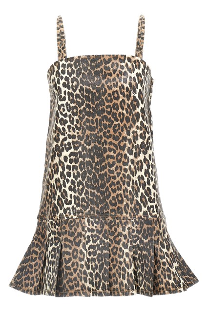 Abito mini leopard - Multicolor (36 EU)