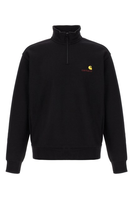 Felpa 'American Script' - Nero