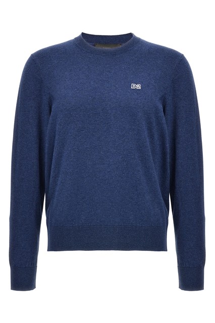 Maglia 'Crewneck' - Blu