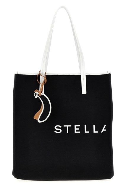 Shopping 'SMC Bananatex®' grande - Bianco/Nero (U)