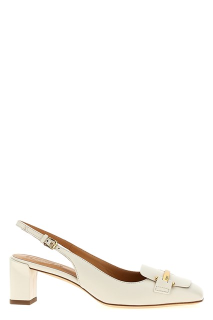 Slingback 'Cuoio T' - Bianco (40)