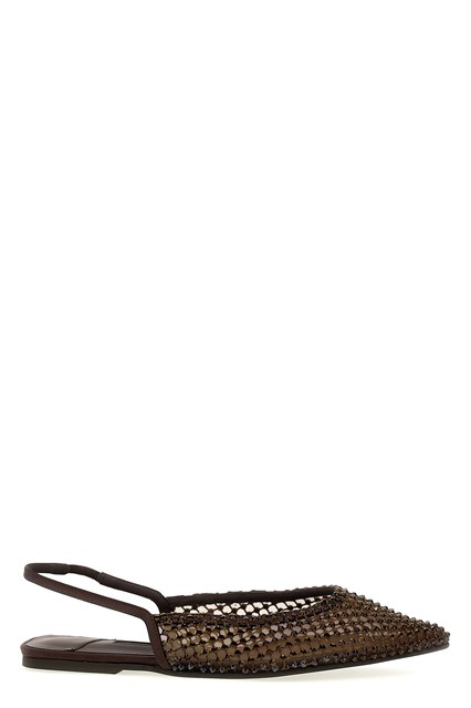 Slingback 'Gilda' - Marrone (36)