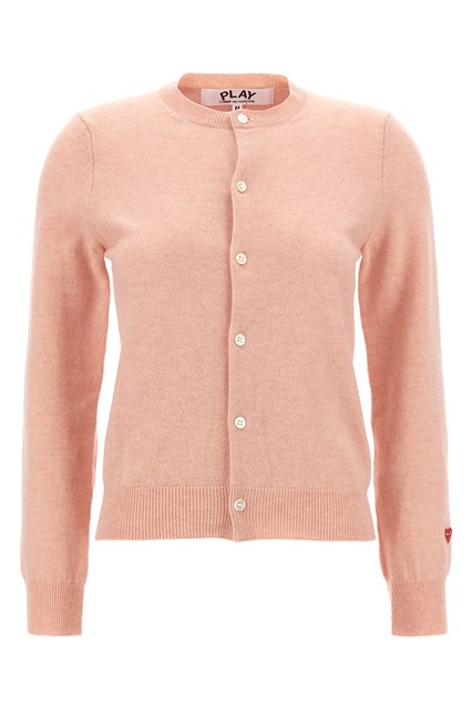 Cardigan 'Small Heart' - Rosa