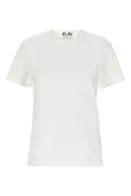 T-shirt 'Heart Patch' - Bianco