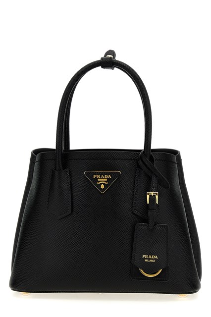 Borsa a mano 'Prada Double' mini - Nero