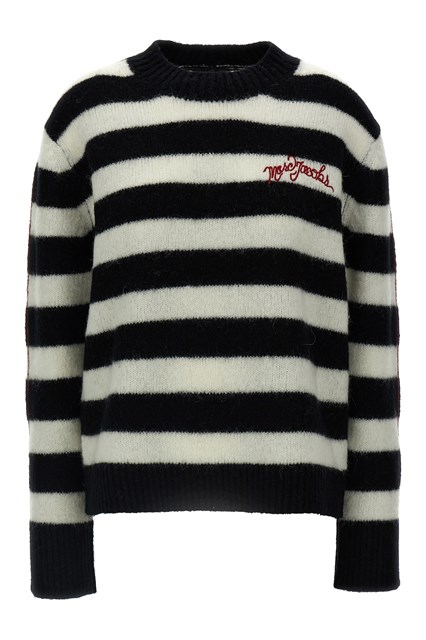 Maglione righe - Bianco/Nero (XS)