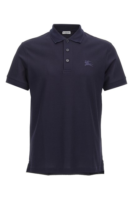Polo ricamo logo - Blu (S)