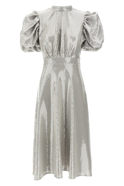 Abito midi paillettes - Grigio (34 DE)