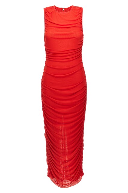 Abito midi - Rosso (40 DE)