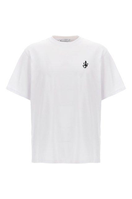T-shirt 'Anchor' - Bianco/Nero