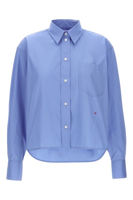 Camicia 'cropped' - Azzurro (10 UK)