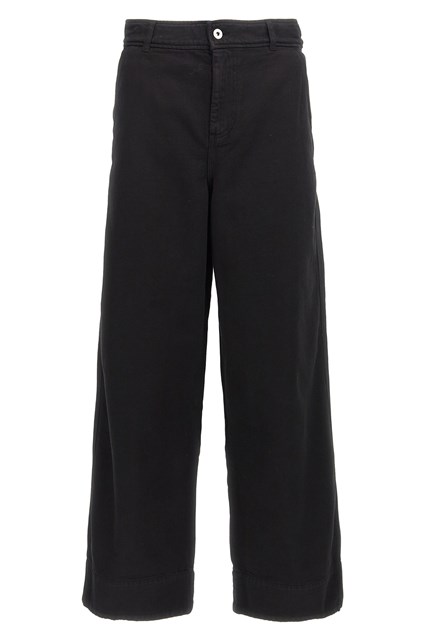 Pantalone 'High weist wide leg' - Nero (46 IT)