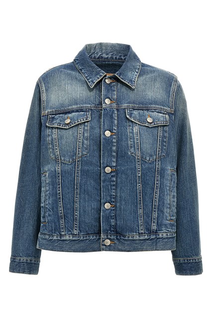 Giacca denim layered - Blu (40 IT)