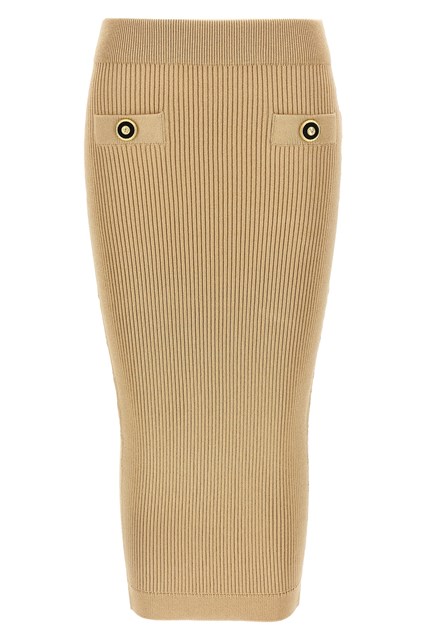 Gonna midi coste - Beige (34 FR)