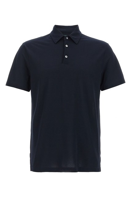 Polo 'Ice Cotton' - Blu (48 IT)