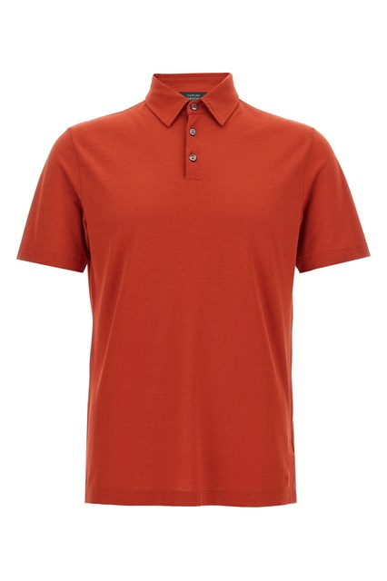 Polo 'Ice Cotton' - Arancione (48 IT)