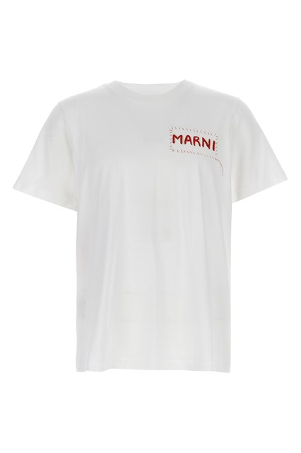 T-shirt patch logo - Bianco (46 IT)