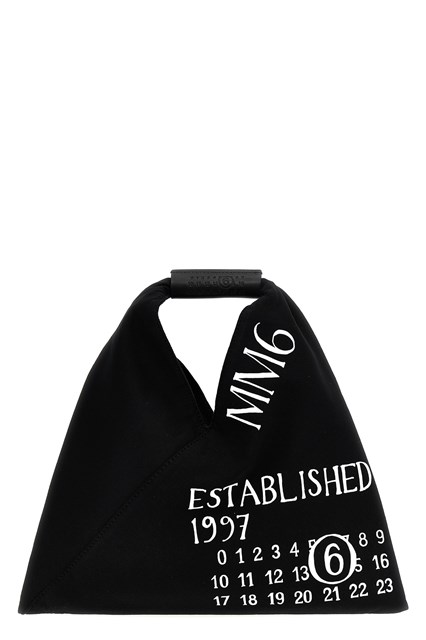 Borsa a mano 'Mini Japanese' - Bianco/Nero (U)