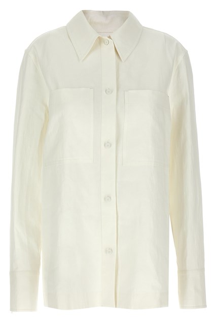 Camicia lino - Bianco (34 DE)