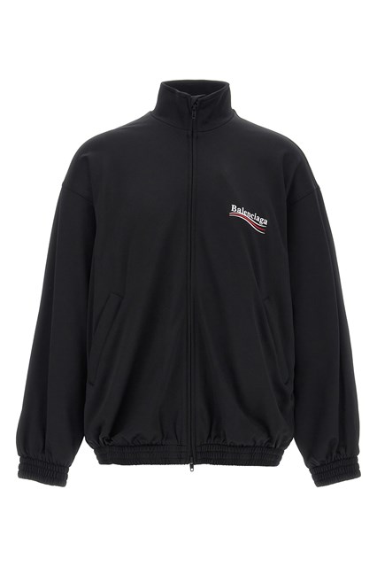 Logo embroidery sweatshirt