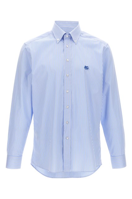 Camicia righe 'Pegaso' - Azzurro (43 cm)