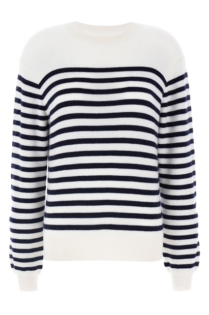 Maglione 'Viola' - Bianco/Nero (XS)