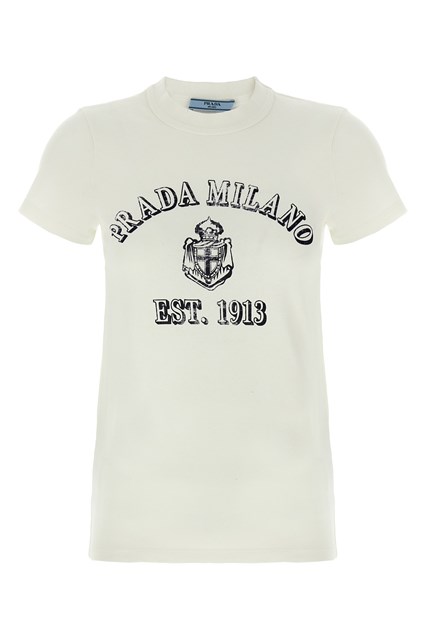 T-shirt logo vintage - Bianco (XS)