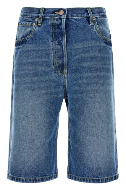 Bermuda vita alta - Blu (25)