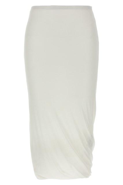 Gonna midi 'Twisted' - Bianco (32 DE)