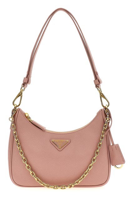 Borsa a spalla 'Re-Edition' mini - Rosa (U)